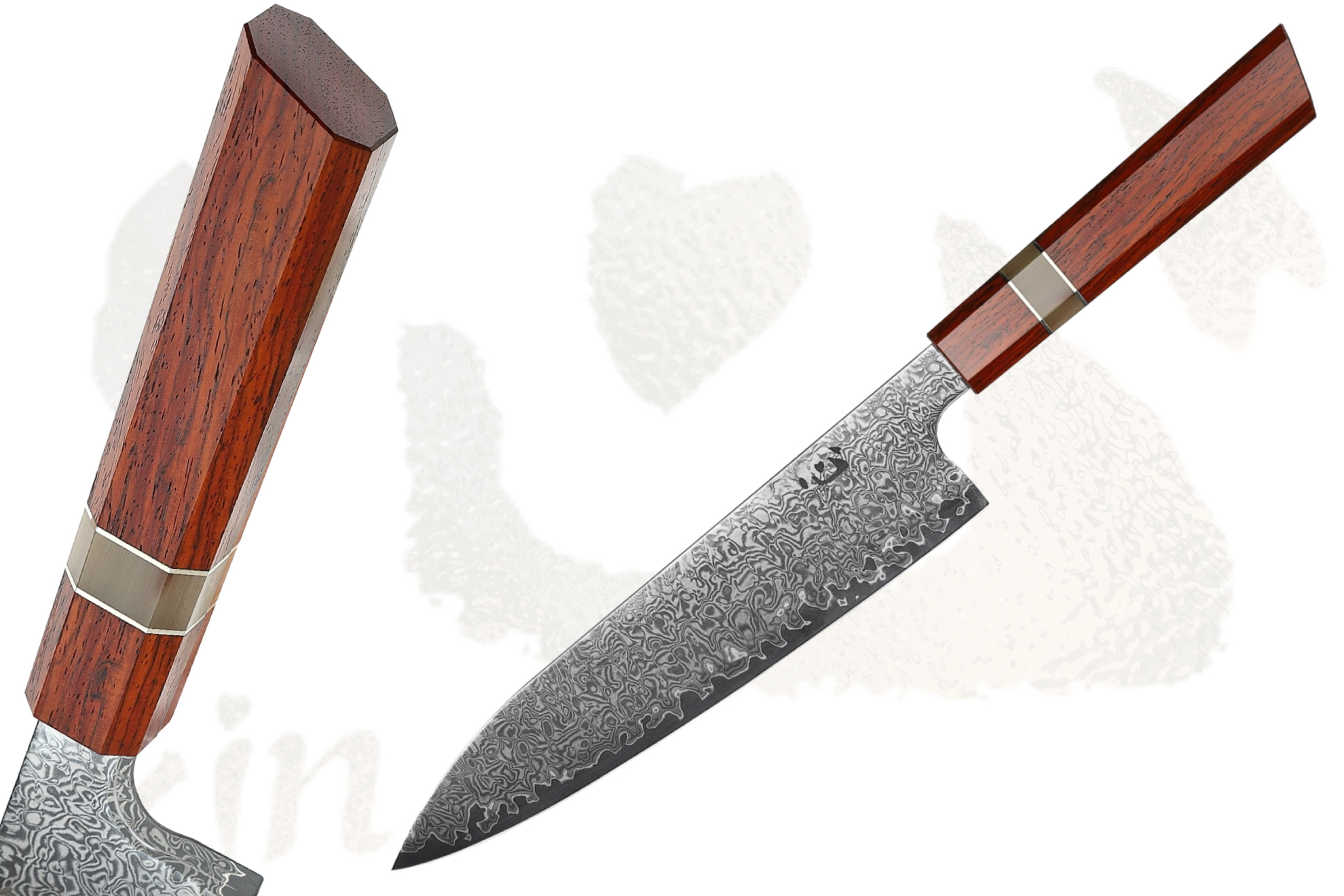 Поварской шеф-нож XIN Cutlery XC119 — Кухонный нож «Гюйто», в ламинате (дамаск 67сл.)