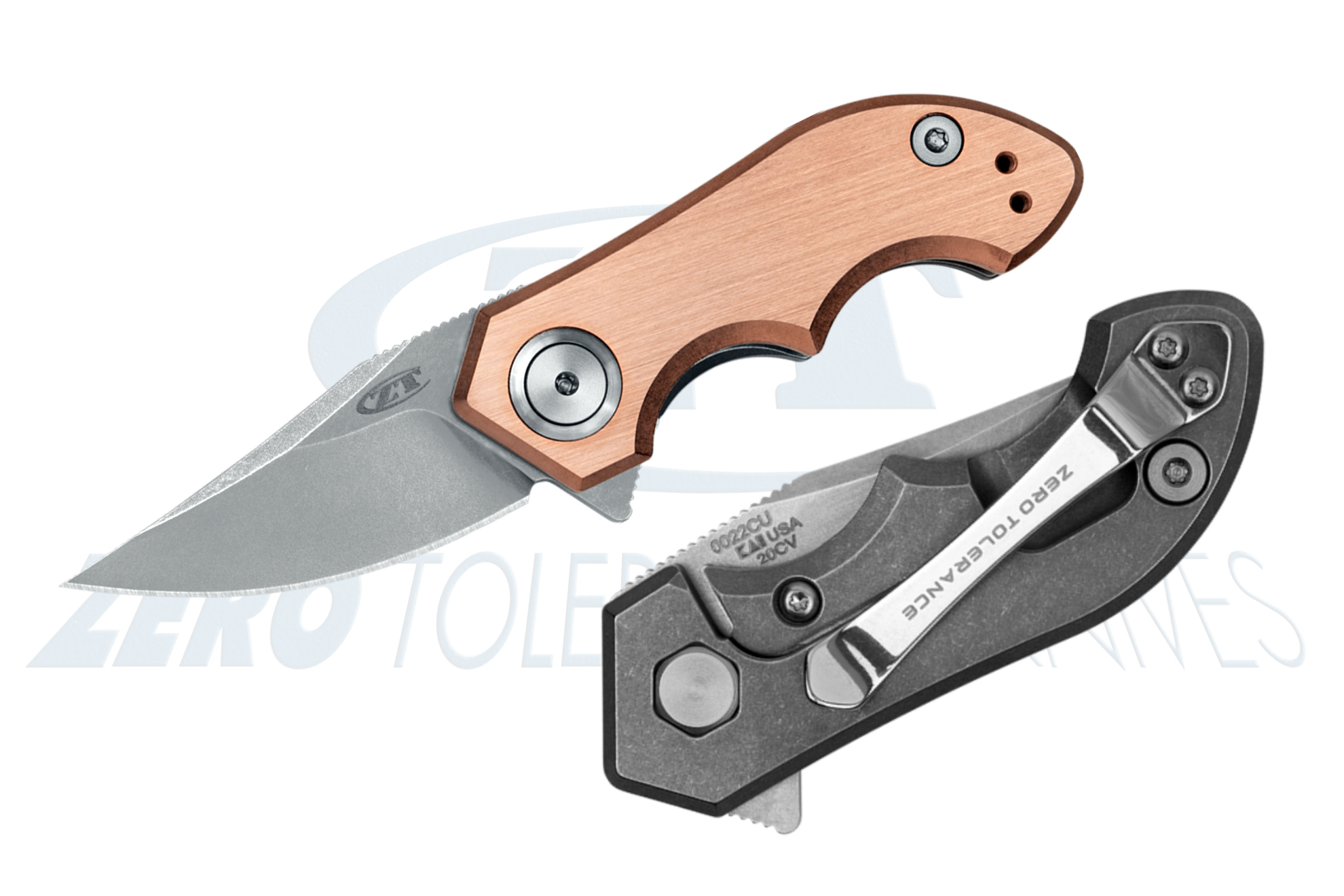 Складной нож Zero Tolerance 0022CU Limited Edition — Лимитированная версия миниатюрного фолдера ZT