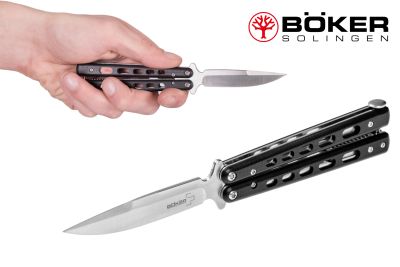 Boker 06EX002 Balisong — Легальный нож бабочка (балисонг).