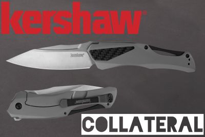 Складной нож-полуавтомат Kershaw 5500 Collateral — Элегантный SLT флиппер (с ассистом Кершоу)